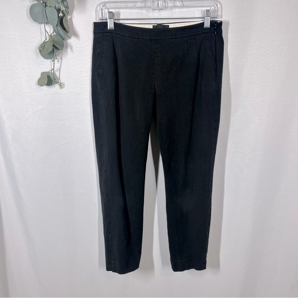 J Crew | Martie Cropped Black Dress Pants Slacks Trousers Women’s Size 6
